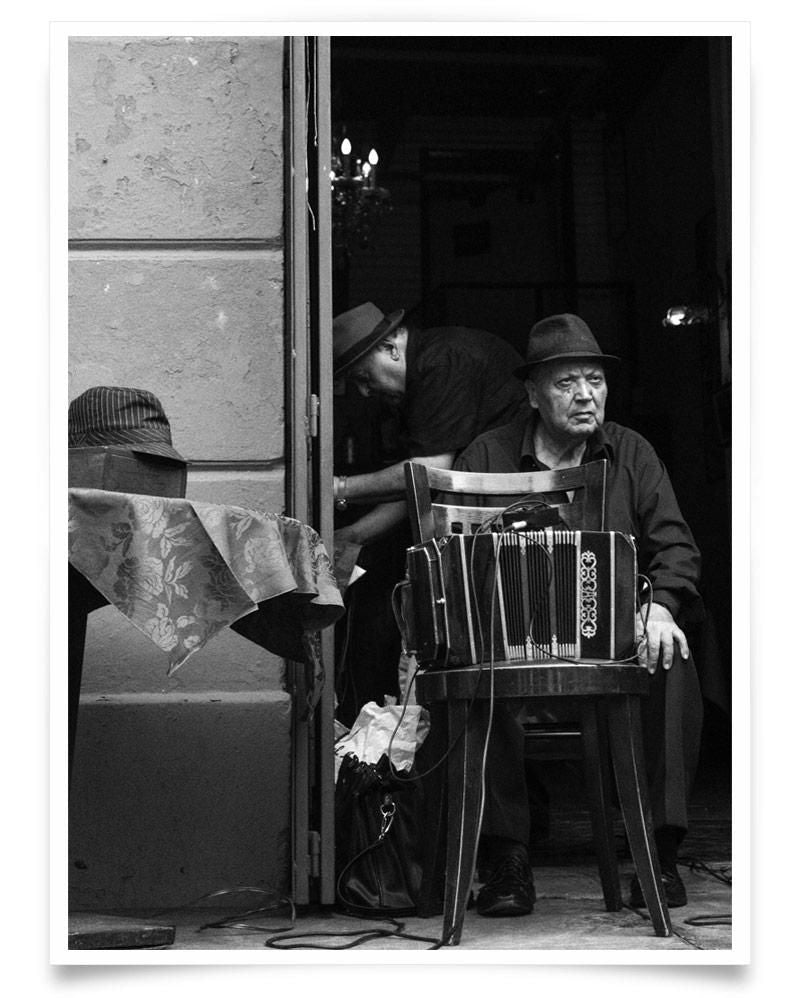 Ivailo Stanev-Álvarez-Tango-Caminito, Buenos Aires--open editions-Monochrome Hub-Gallery for Fine Art Photography