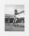 Ivailo Stanev-Álvarez-Plaza de toro-40x50 cm With White Passe-Partout-open editions-Monochrome Hub-Gallery for Fine Art Photography