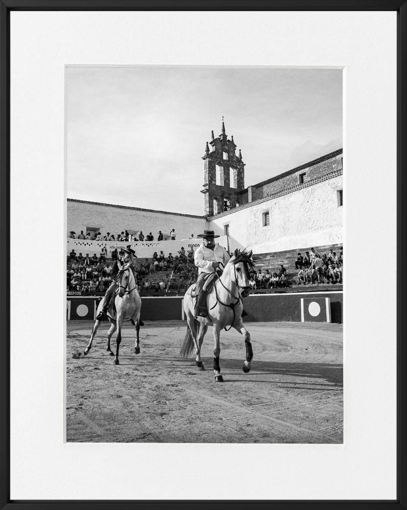 Ivailo Stanev-Álvarez-Plaza de toro-40x50 cm With Custom Black Aluminium Frame-open editions-Monochrome Hub-Gallery for Fine Art Photography