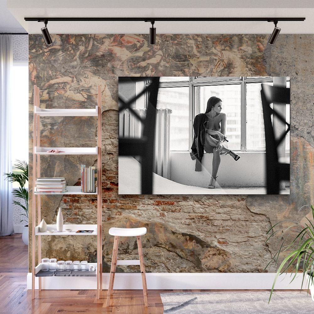 Sacha Leyendecker-Smoking Break-II--limited editions-Monochrome Hub-Gallery for Fine Art Photography