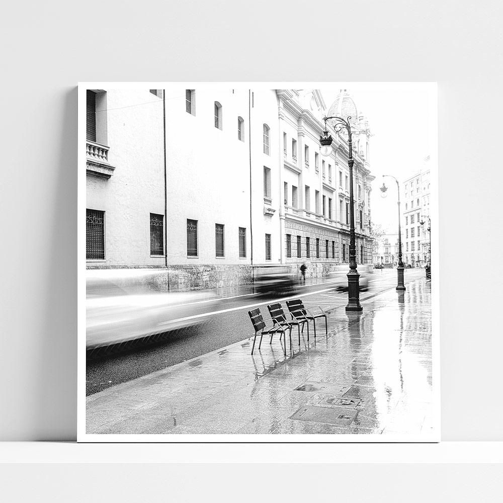 Ivailo Stanev-Álvarez-In the rain-Valencia-II--limited editions-Monochrome Hub-Gallery for Fine Art Photography
