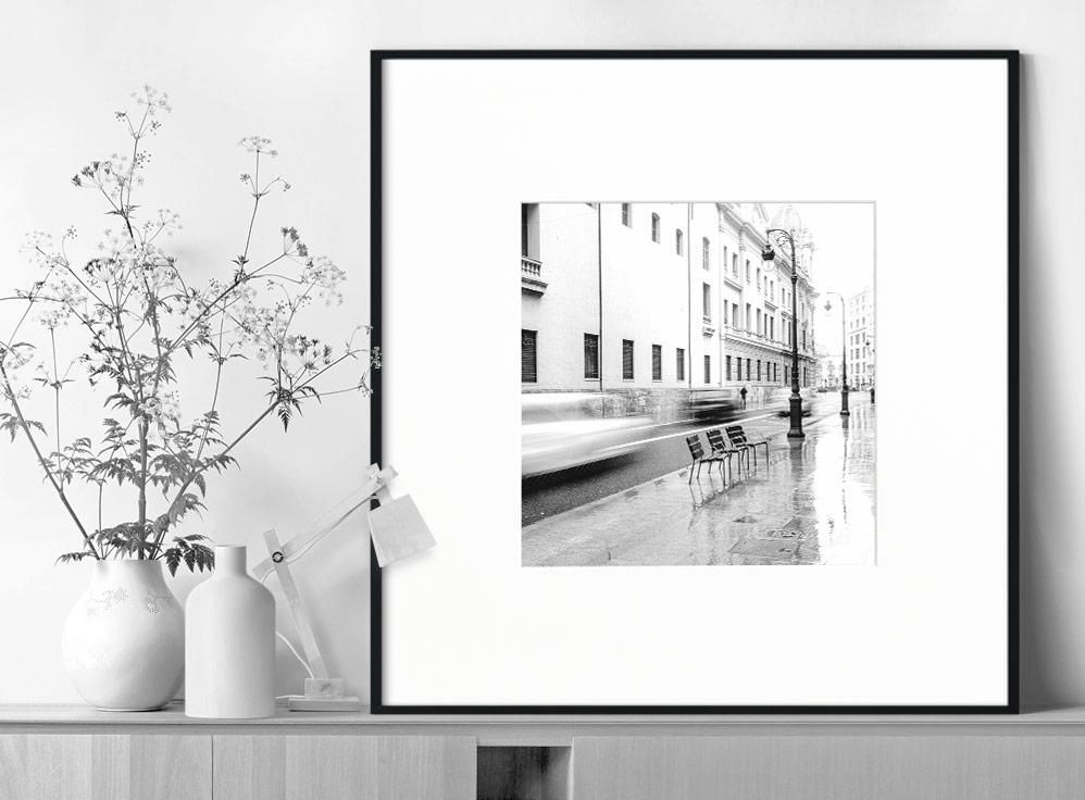 Ivailo Stanev-Álvarez-In the rain-Valencia-II-80x80 cm-limited editions-Monochrome Hub-Gallery for Fine Art Photography