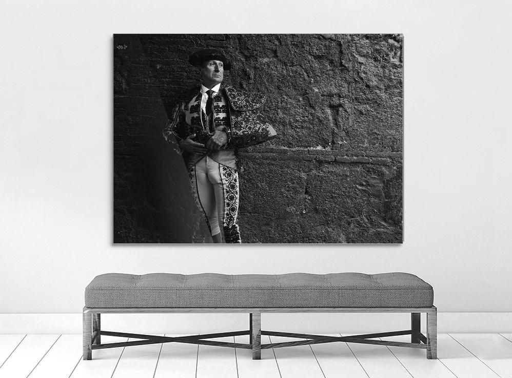 Ivailo Stanev-Álvarez-MATADOR-PORTRAIT-100x150 cm-limited editions-Monochrome Hub-Gallery for Fine Art Photography