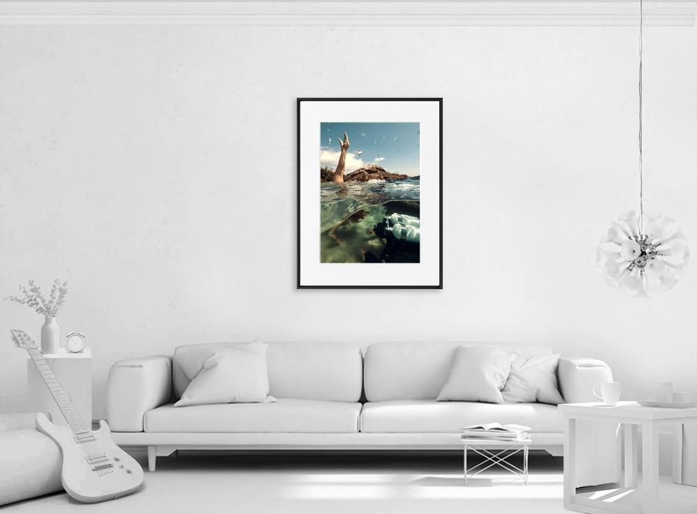 Ivailo Stanev-Álvarez-UNDERWATER, GREECE-70x100 cm-limited editions-Monochrome Hub-Gallery for Fine Art Photography