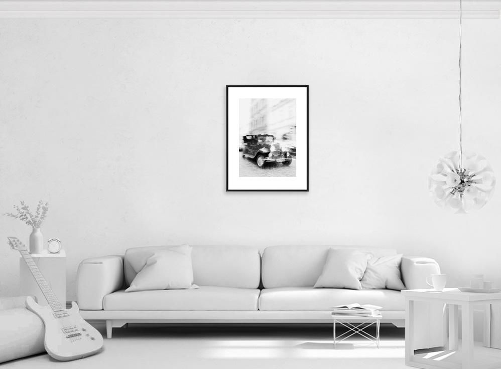 Ivailo Stanev-Álvarez-RETRO CAR, VIENNA-50x70 cm-limited editions-Monochrome Hub-Gallery for Fine Art Photography