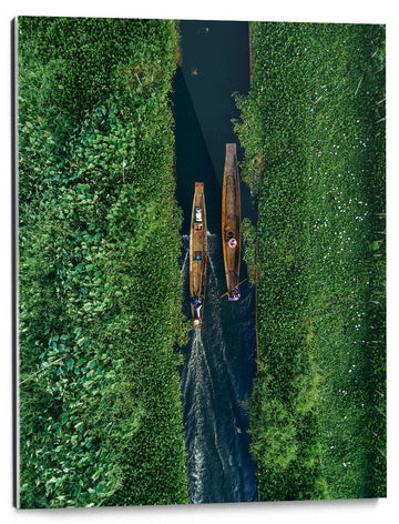 Morning Traffic In Inle Lake