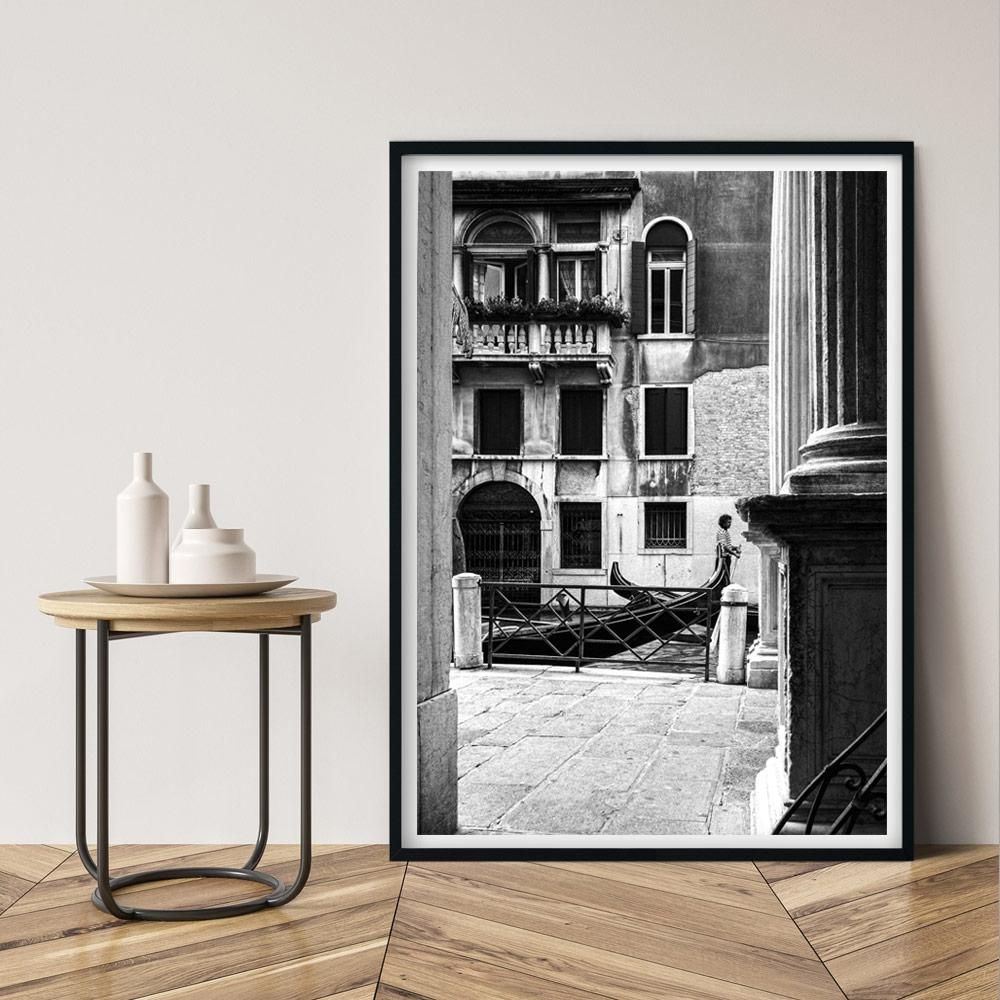 Monochrome Hub-STREETS OF VENICE--posters-Monochrome Hub-Gallery for Fine Art Photography