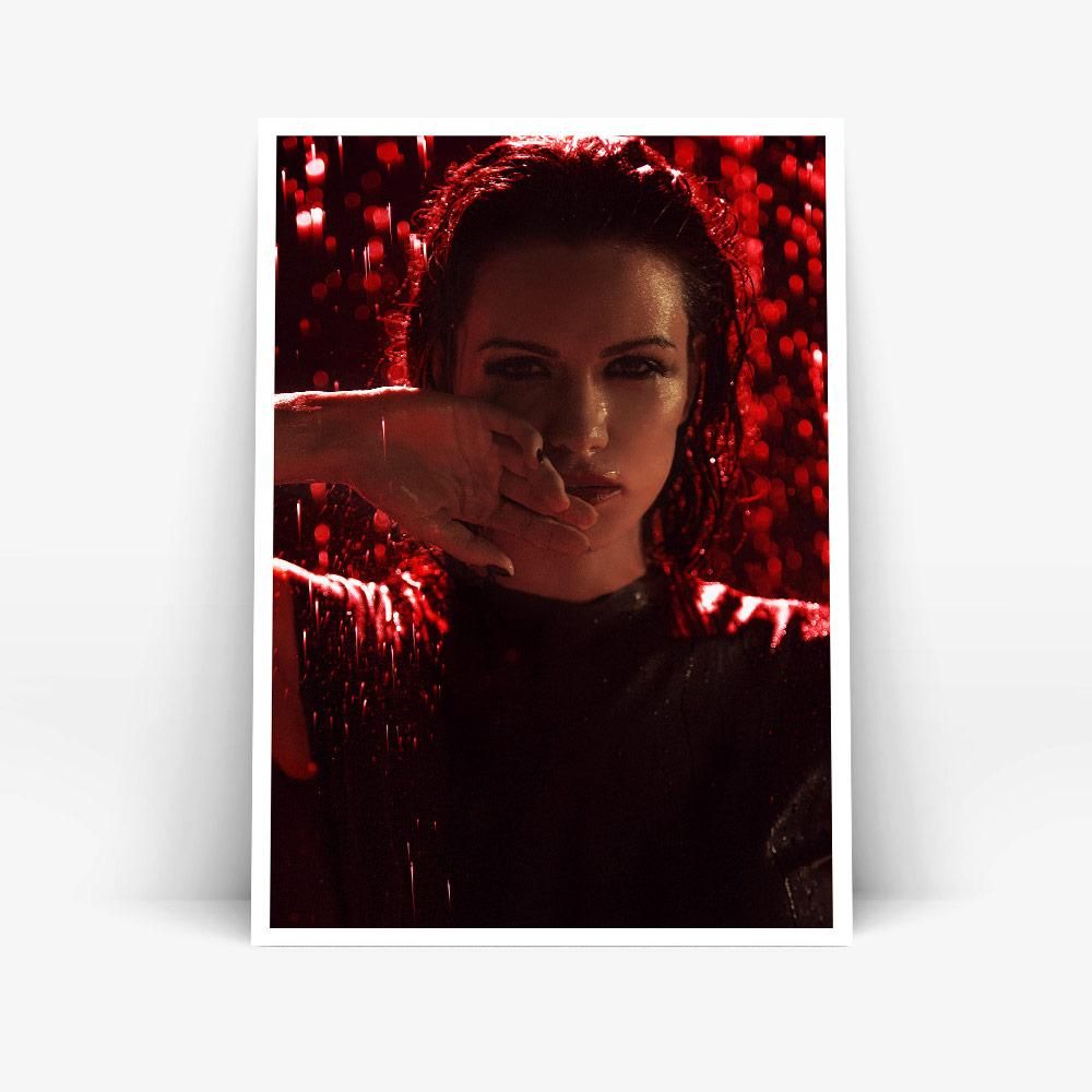 Monochrome Hub-RED RAIN--posters-Monochrome Hub-Gallery for Fine Art Photography