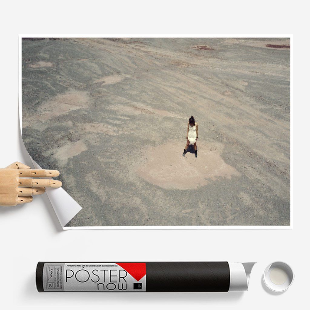 Monochrome Hub-DESERT GIRL--posters-Monochrome Hub-Gallery for Fine Art Photography