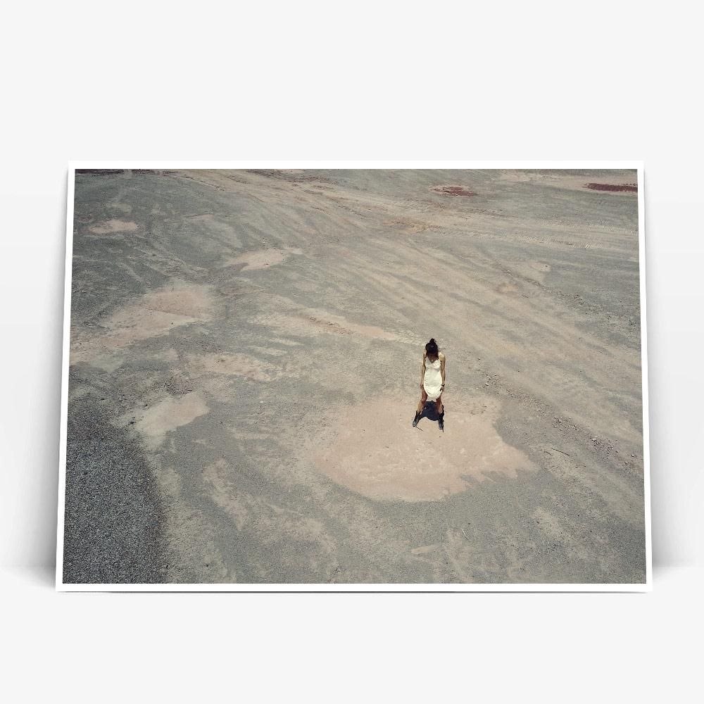 Monochrome Hub-DESERT GIRL-30x40 cm-posters-Monochrome Hub-Gallery for Fine Art Photography