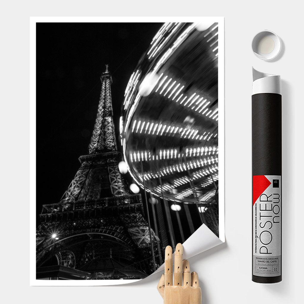 Monochrome Hub-CAROUSEL, PARIS--posters-Monochrome Hub-Gallery for Fine Art Photography