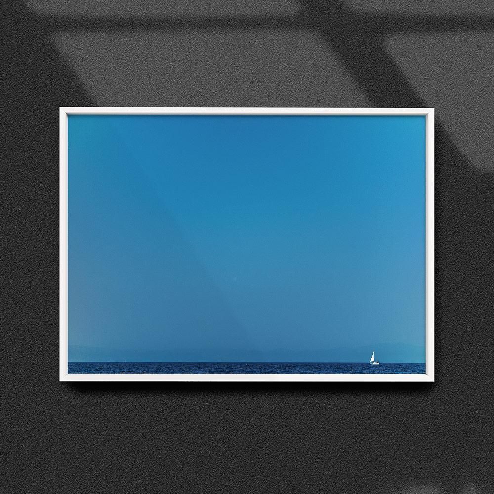 Monochrome Hub-WHITE SEA-I--posters-Monochrome Hub-Gallery for Fine Art Photography
