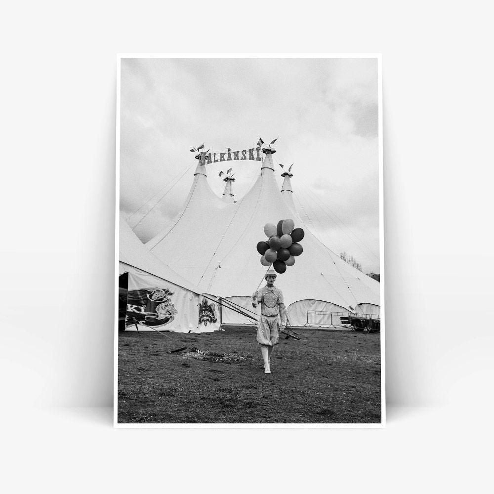 Monochrome Hub-THE CLOWN--posters-Monochrome Hub-Gallery for Fine Art Photography