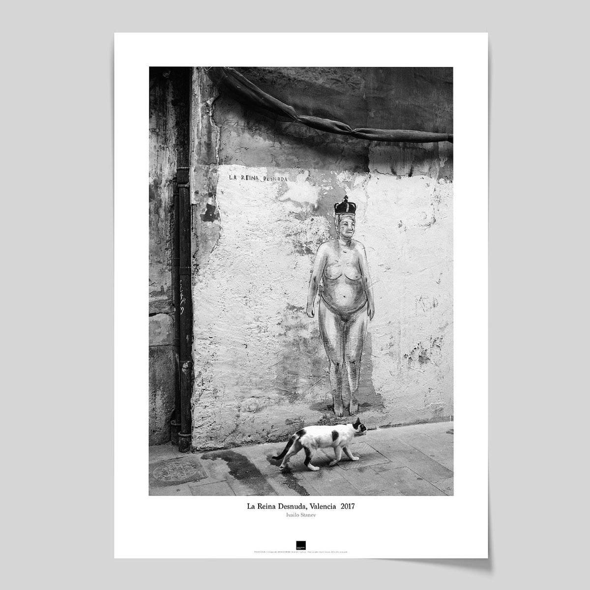 Poster La Reina Desnuda, Valencia, 2017