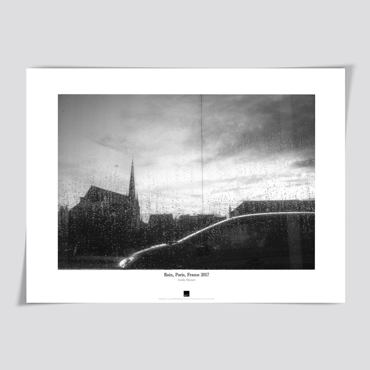 Poster Rain – Paris