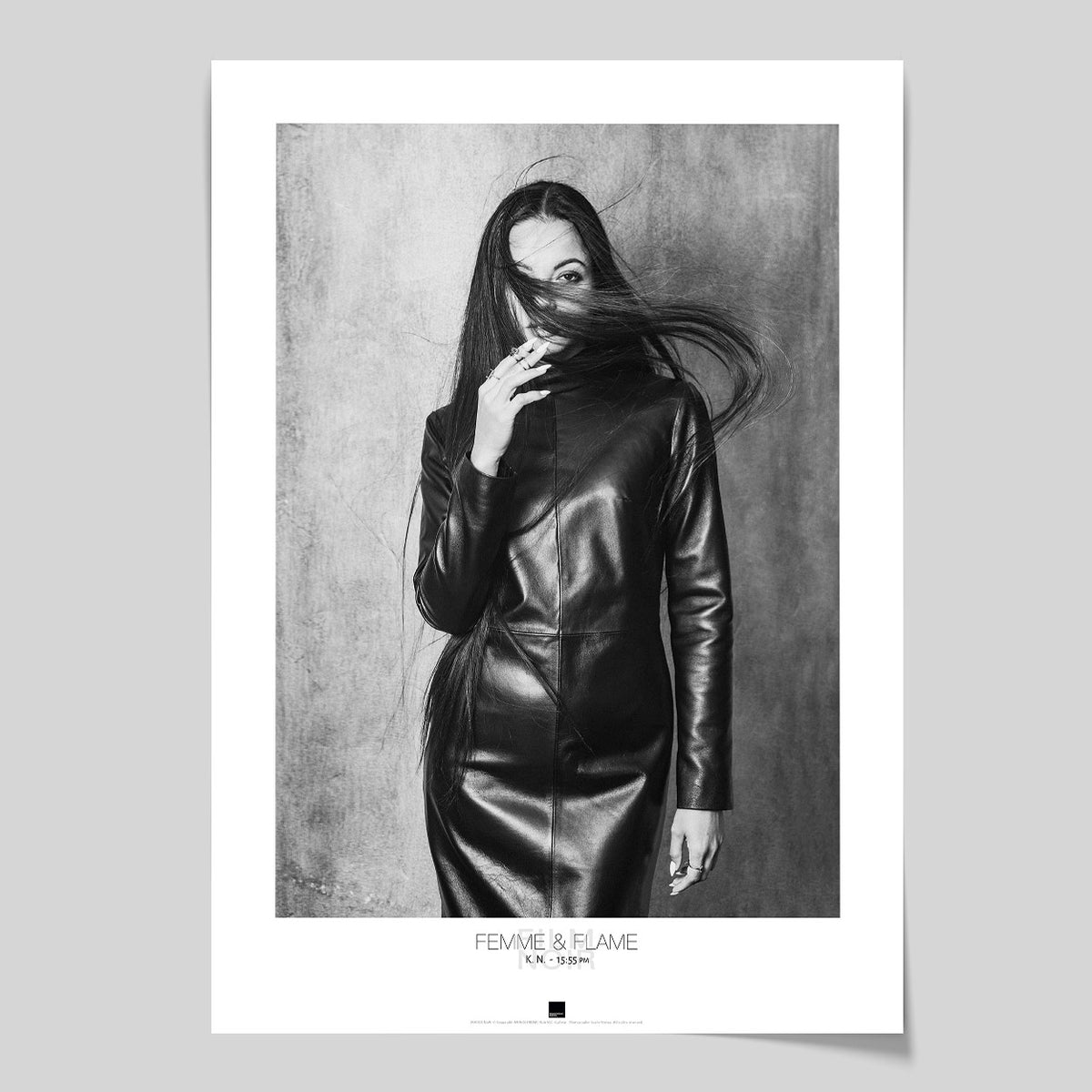 Poster Femme & Flame, 2025, K.N. 15/55