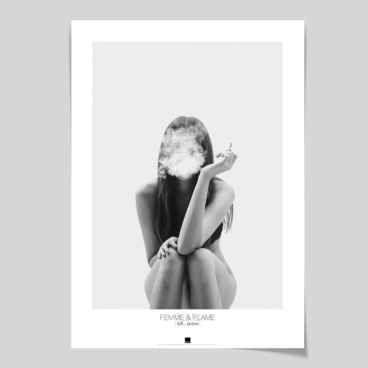 Poster Femme & Flame, 2025, S.R. 22/12