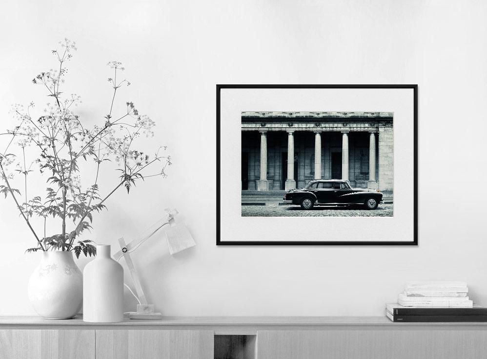 Ivo Ivanov-MERCEDES BENZ 300 ADENAUER-40x50 cm-limited editions-Monochrome Hub-Gallery for Fine Art Photography