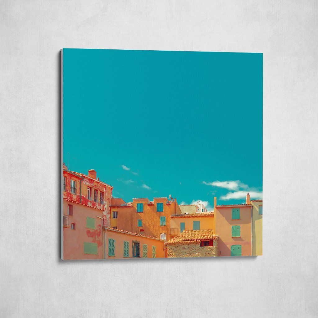Monochrome Hub-ST. TROPEZ-SUMMER--canvas-Monochrome Hub-Gallery for Fine Art Photography