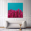 Monochrome Hub-Cactus-Infrared-100x100 cm-canvas-Monochrome Hub-Gallery for Fine Art Photography