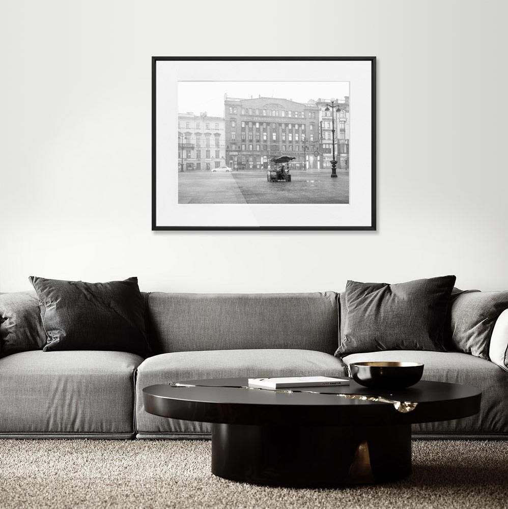Ivailo Stanev-Álvarez-Rainy Afternoon, St. Petersburg--limited editions-Monochrome Hub-Gallery for Fine Art Photography