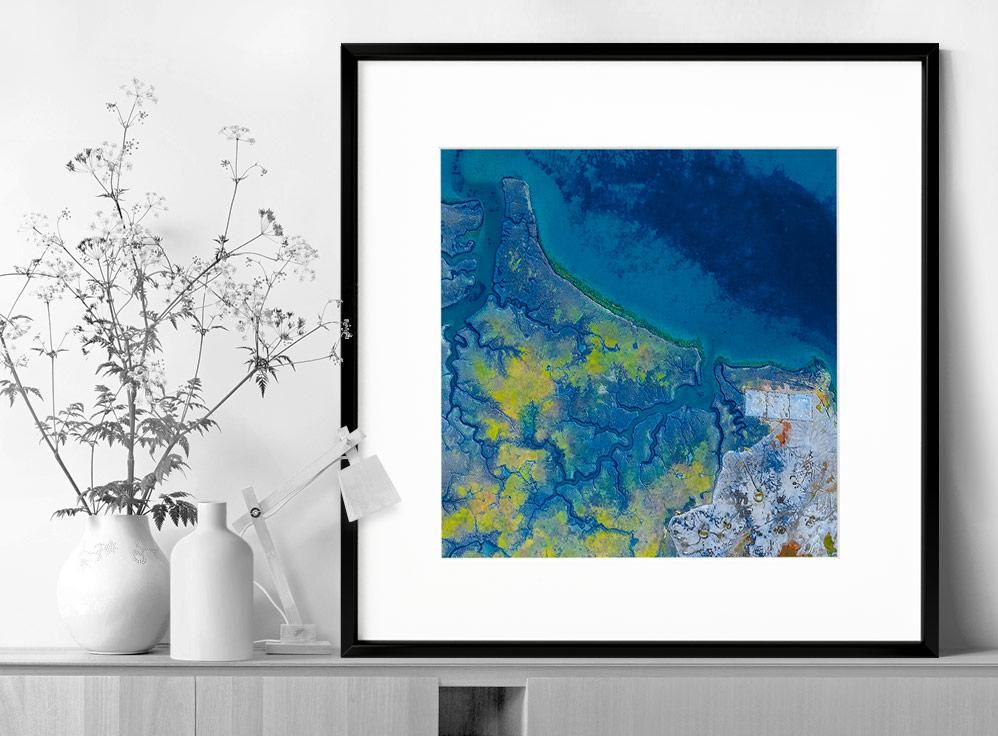 Mitch Rouse-Long Beach Wetland-50x50 cm-limited editions-Monochrome Hub-Gallery for Fine Art Photography