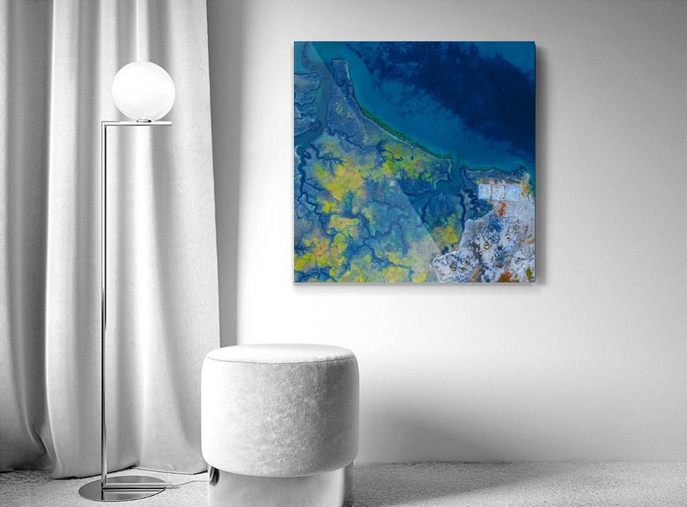 Mitch Rouse-Long Beach Wetland-70x70 cm-limited editions-Monochrome Hub-Gallery for Fine Art Photography