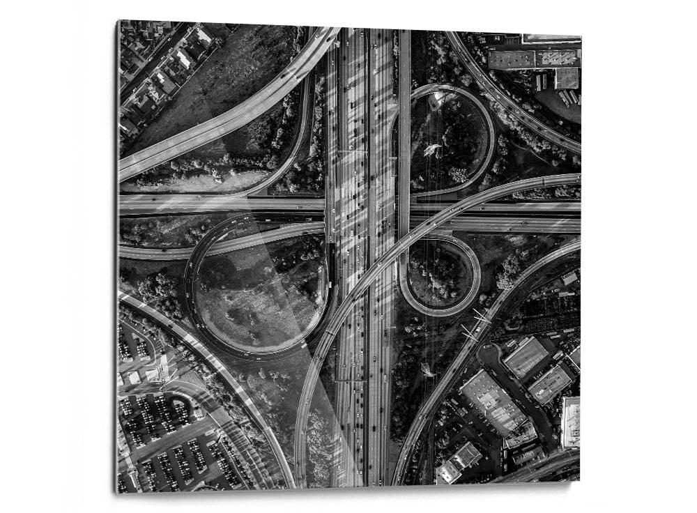 Mitch Rouse-LA Interchange-3--limited editions-Monochrome Hub-Gallery for Fine Art Photography