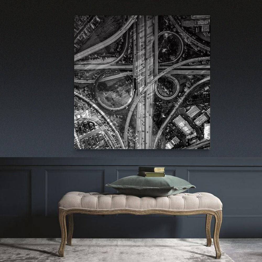 Mitch Rouse-LA Interchange-3--limited editions-Monochrome Hub-Gallery for Fine Art Photography