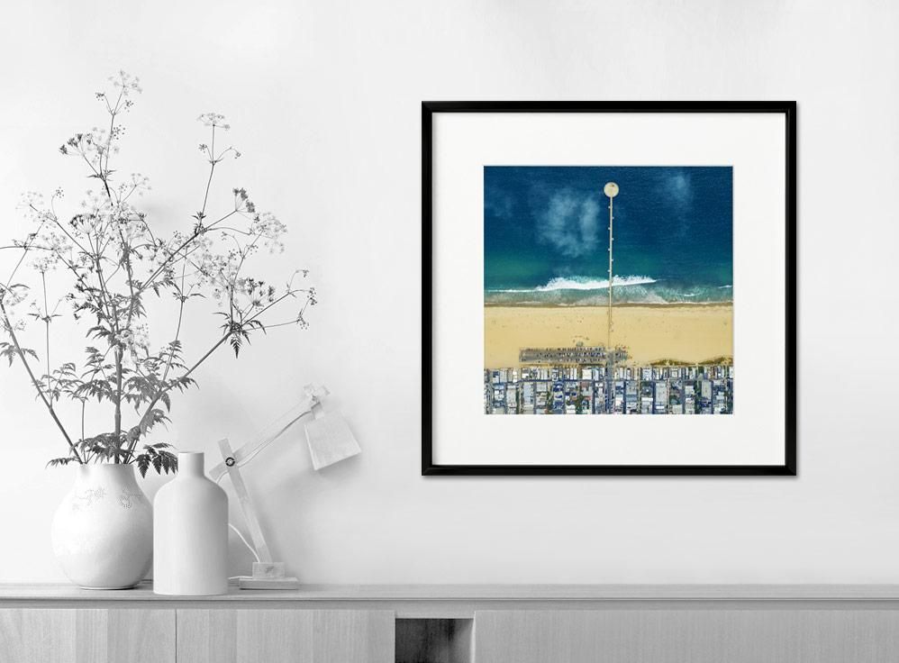 Mitch Rouse-California Pier-3-32x32 cm-limited editions-Monochrome Hub-Gallery for Fine Art Photography