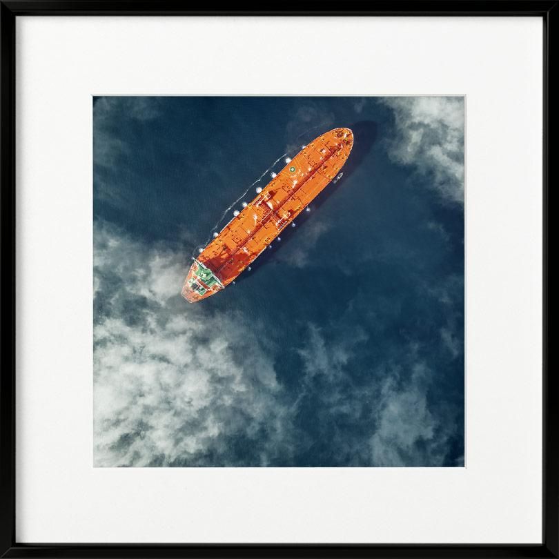 Mitch Rouse-Orange Tanker--limited editions-Monochrome Hub-Gallery for Fine Art Photography