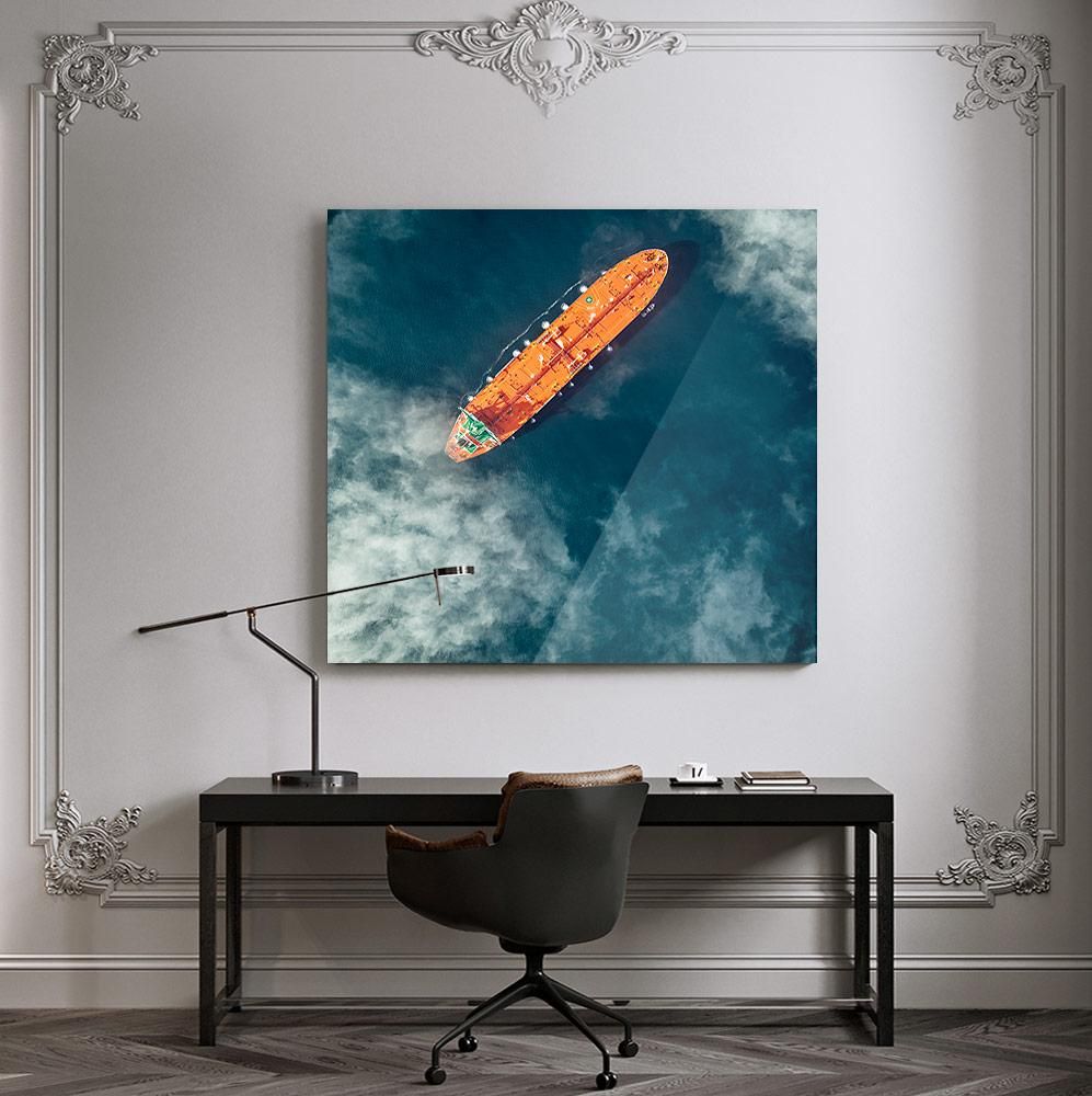 Mitch Rouse-Orange Tanker--limited editions-Monochrome Hub-Gallery for Fine Art Photography