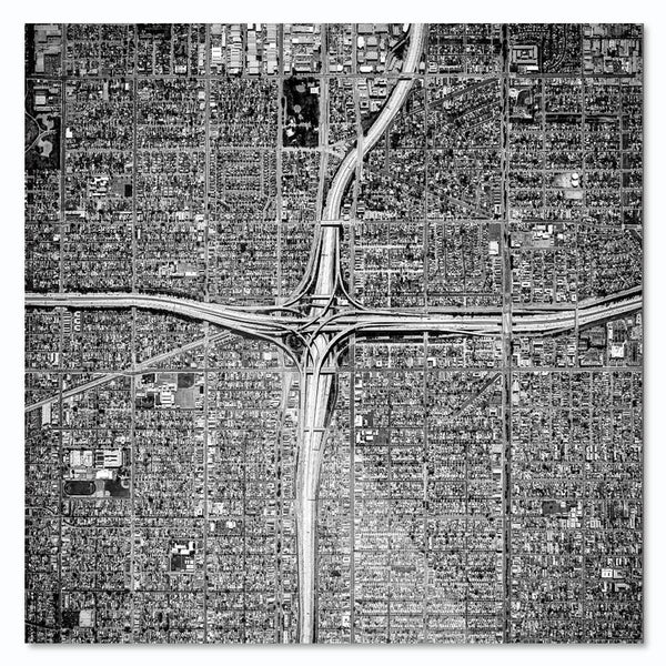 Mitch Rouse-LA Interchange 4--limited editions-Monochrome Hub-Gallery for Fine Art Photography