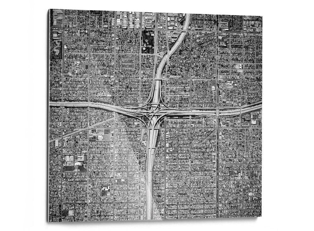 Mitch Rouse-LA Interchange 4--limited editions-Monochrome Hub-Gallery for Fine Art Photography