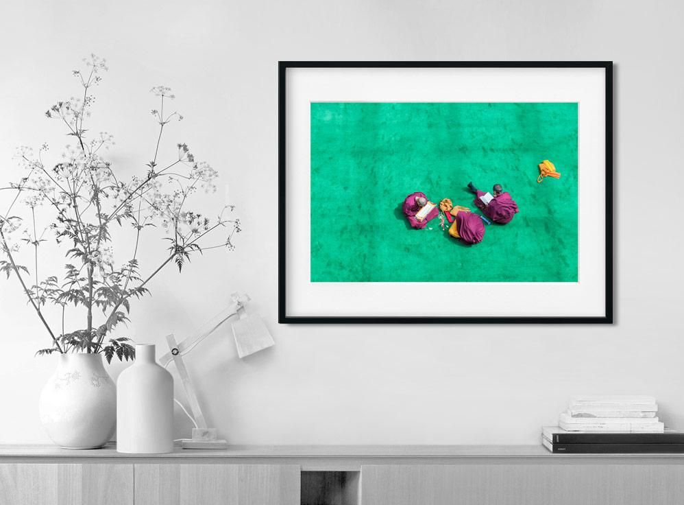 Shinya Itahana-Tibetan Buddhist Nuns-40x50 cm-limited editions-Monochrome Hub-Gallery for Fine Art Photography
