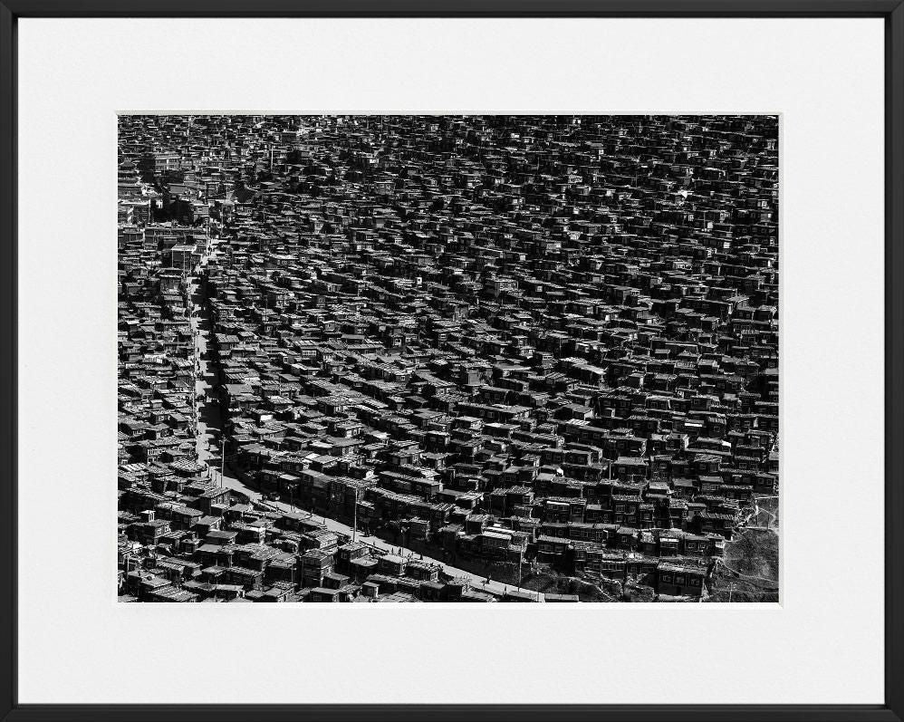 Shinya Itahana-Little Houses Of Tibetan Buddhist Nuns--limited editions-Monochrome Hub-Gallery for Fine Art Photography