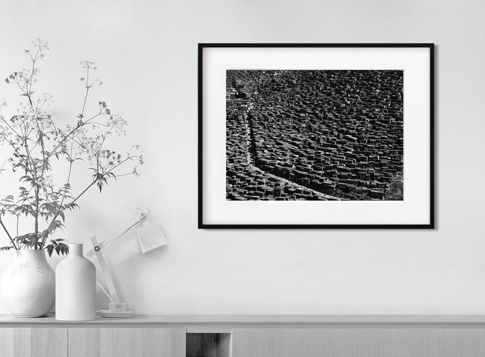 Shinya Itahana-Little Houses Of Tibetan Buddhist Nuns-40x50 cm-limited editions-Monochrome Hub-Gallery for Fine Art Photography