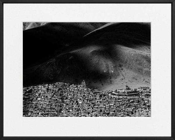 Shinya Itahana-Little Houses Of Tibetan Buddhist Nuns 02--limited editions-Monochrome Hub-Gallery for Fine Art Photography