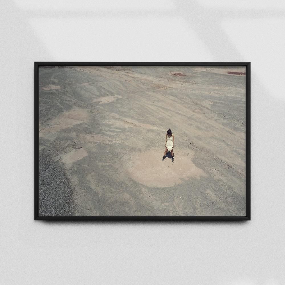 Monochrome Hub-DESERT GIRL-40x60 cm-posters-Monochrome Hub-Gallery for Fine Art Photography