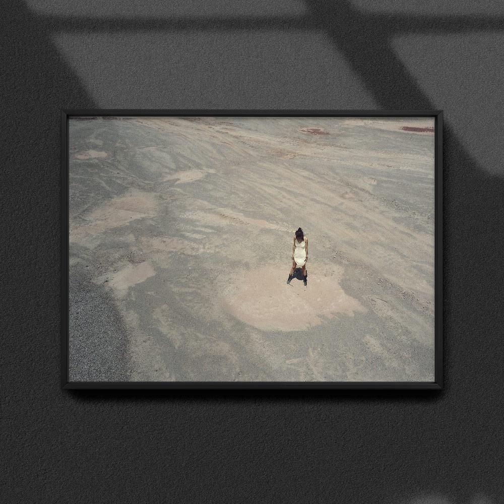 Monochrome Hub-DESERT GIRL--posters-Monochrome Hub-Gallery for Fine Art Photography