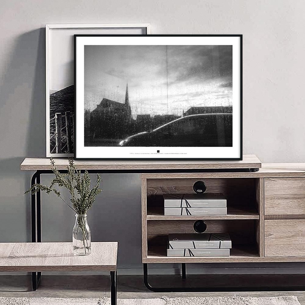 Monochrome Hub-RAIN, PARIS-I-40x60 cm-posters-Monochrome Hub-Gallery for Fine Art Photography