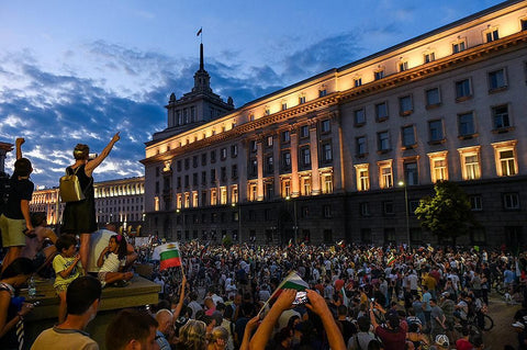 The night-Protests in Sofia #10