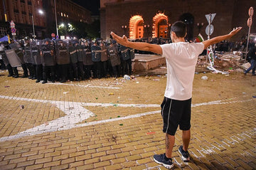 The night-Protests in Sofia #2