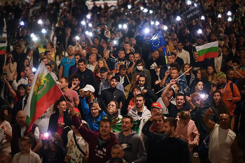 The night-Protests in Sofia #5