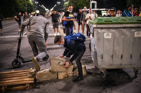 The night-Protests in Sofia #6